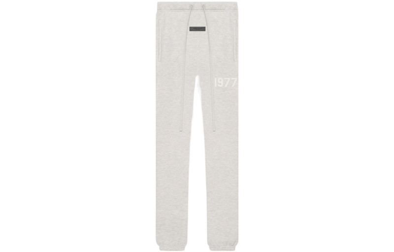 ESSENTIALS Fear of God Essentials SS22 Sweatpants Light Oatmeal 1977 FOG-SS22-020 outlook