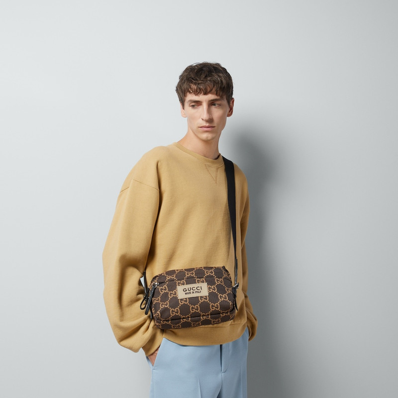 Medium GG ripstop crossbody bag 3