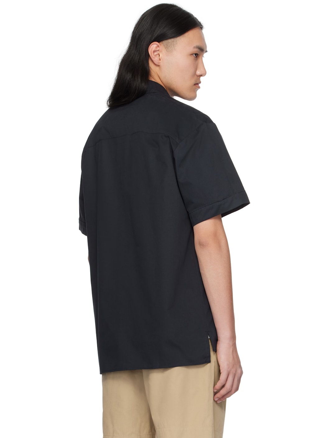Navy Ross Short-Sleeve Shirt - 3