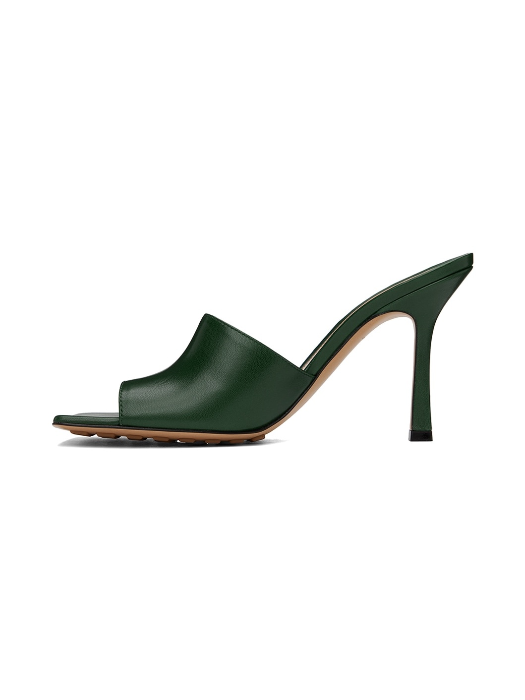 Green Stretch Mules - 3