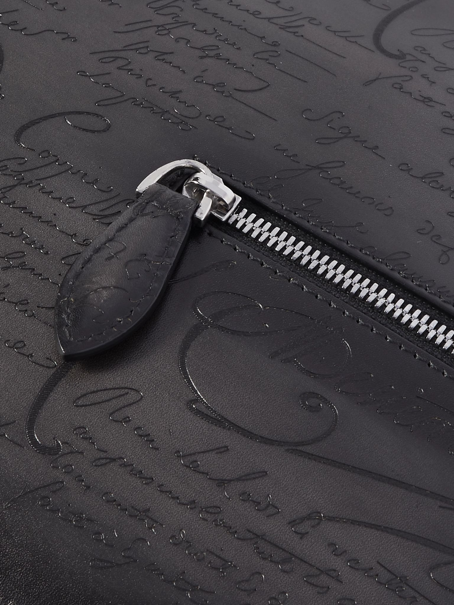 Nino Scritto Venezia Leather Pouch Black - 4