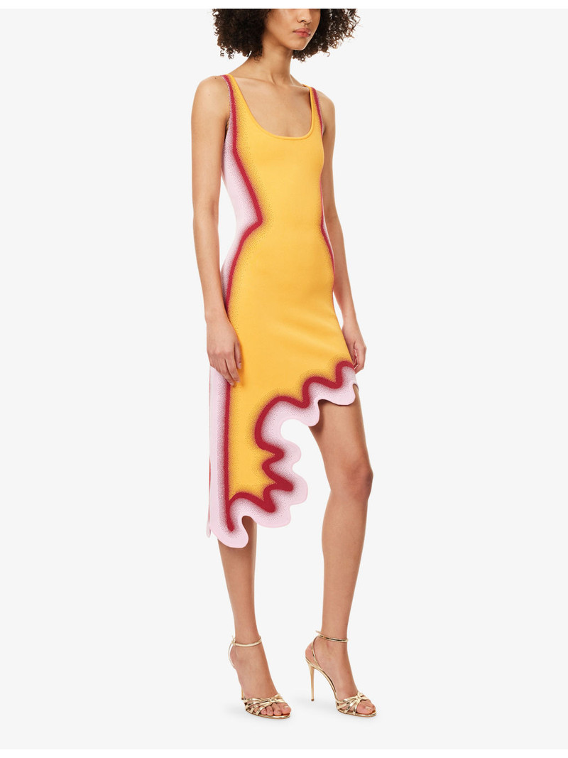 PH5 Aster Reversible Wavy-Hem Stretch-Knit Mini Dress outlook