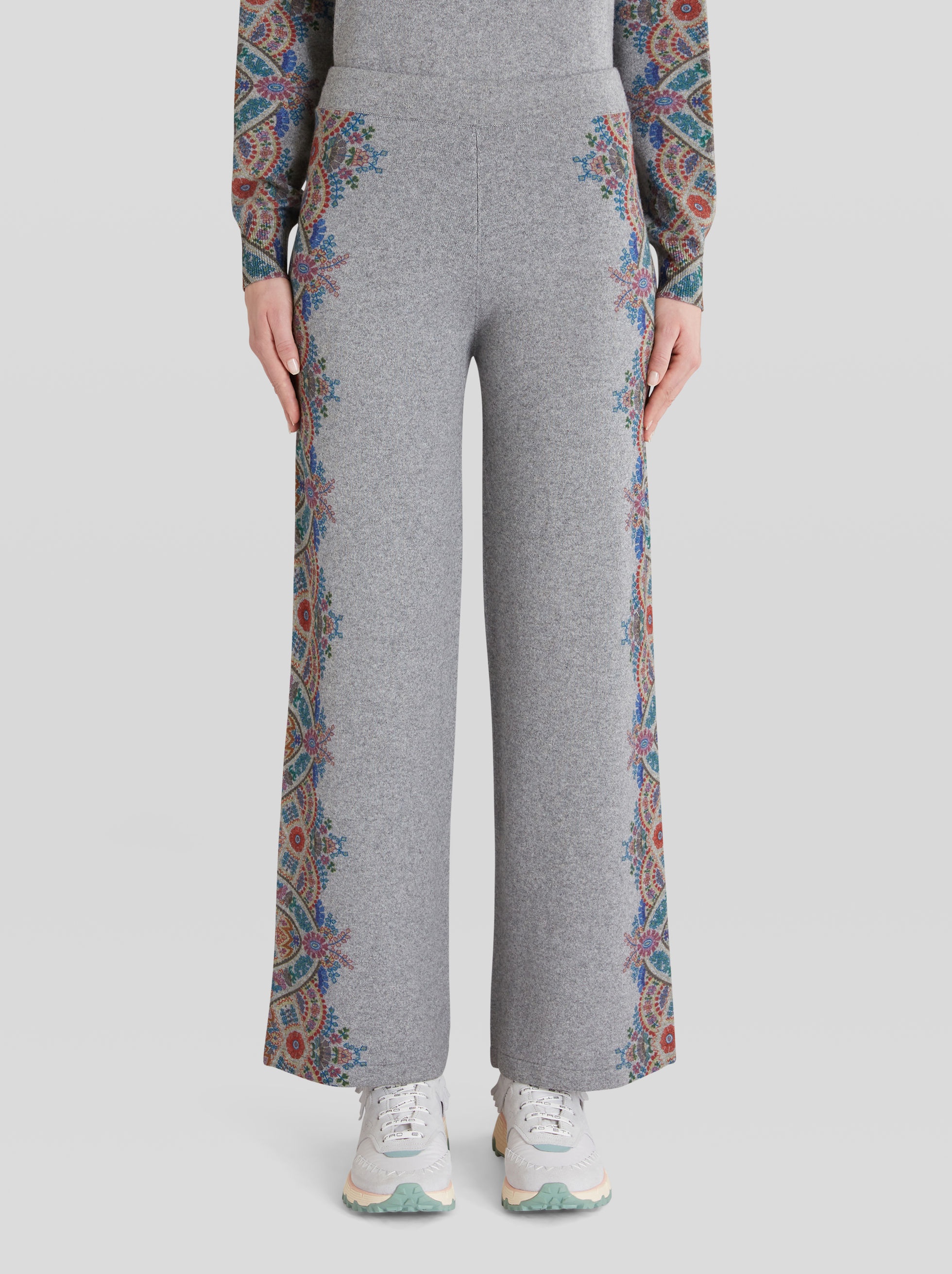 JERSEY JOGGING TROUSERS WITH PRINT - 2