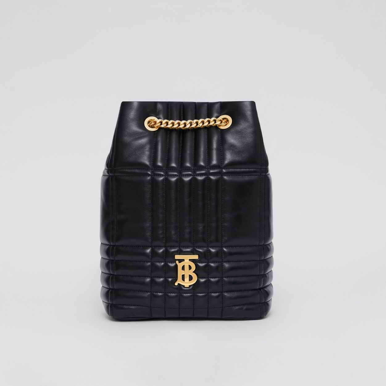 Quilted Leather Medium Lola Backpack - 1