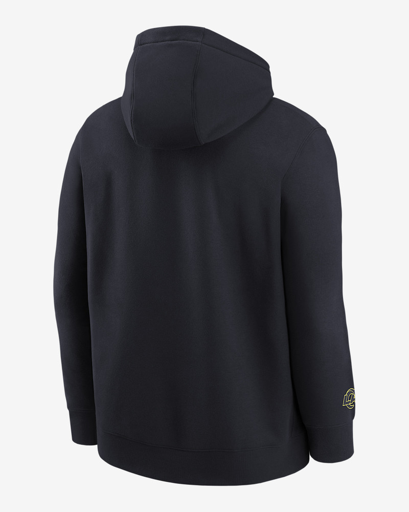 Nike Los Angeles Rams Rivalries Collection Club Men's Nike NFL Pullover Hoodie outlook