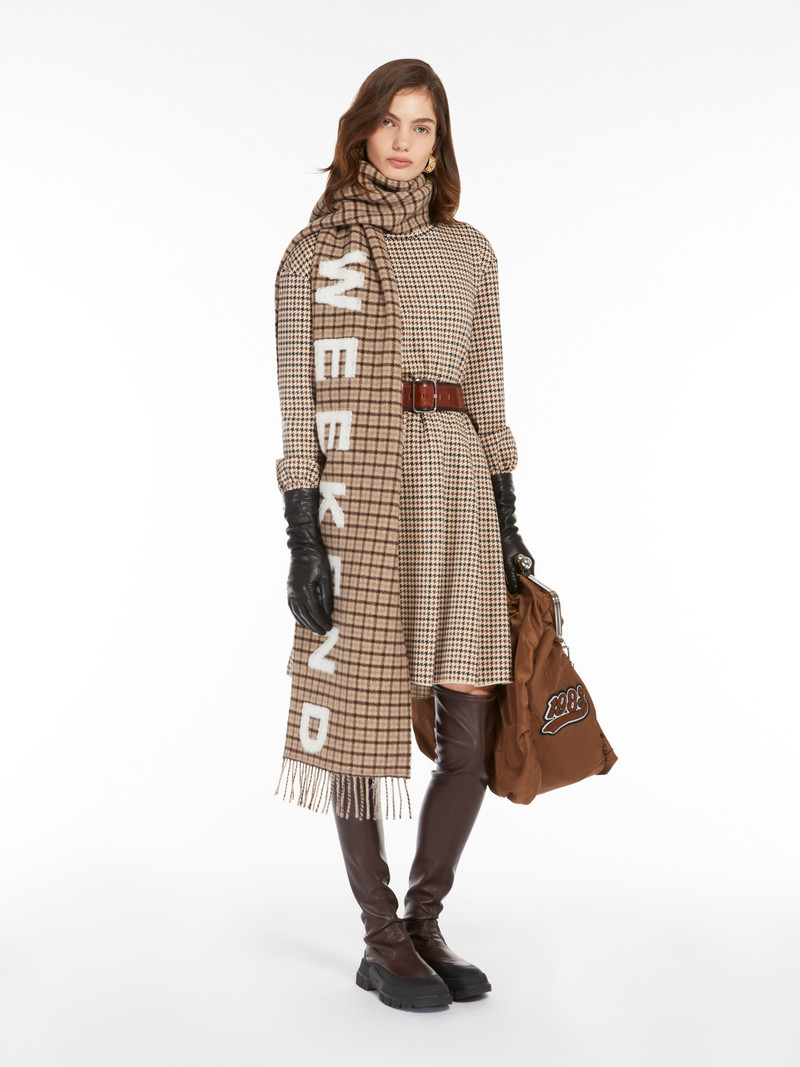 WEEKEND Max Mara VETTA Fit-and-flare printed jersey dress outlook