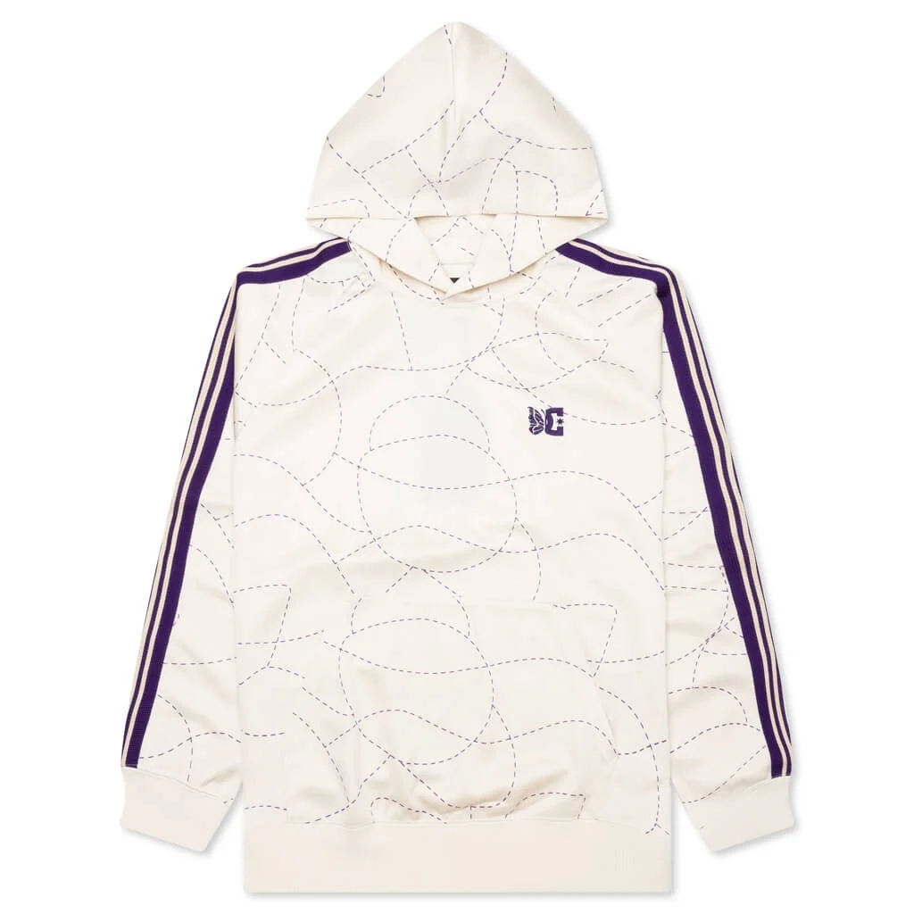 NEEDLES X DC SHOES TRACK HOODY - IVORY - 1