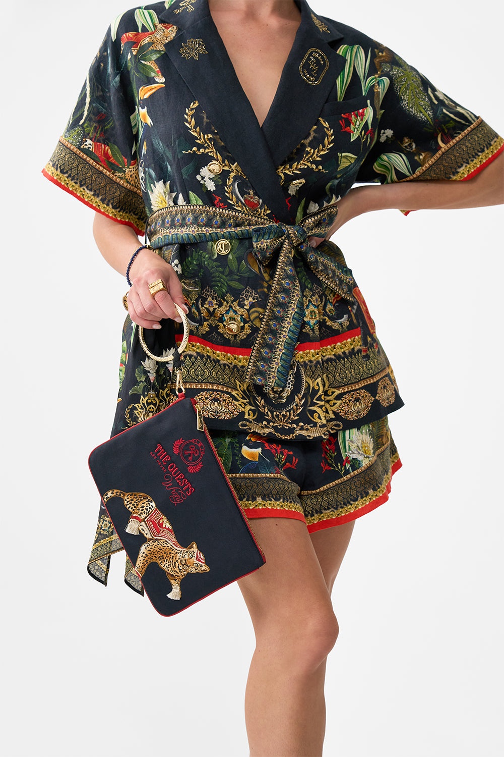 RING SCARF CLUTCH - 5