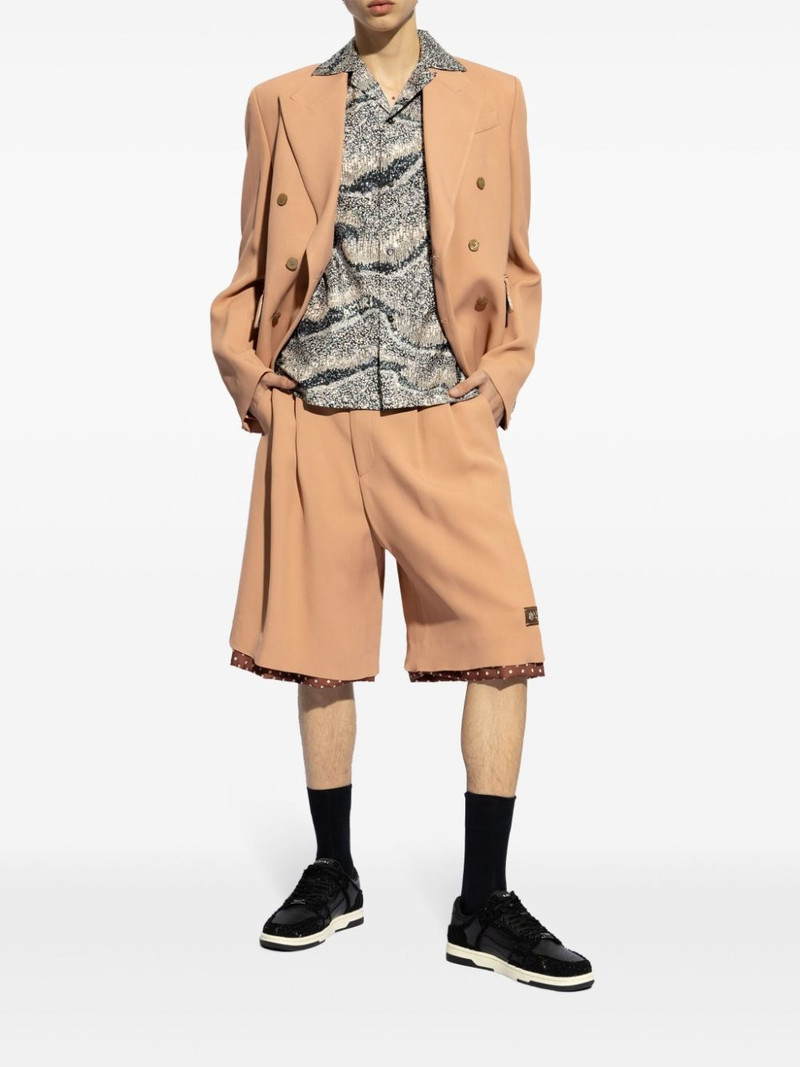 AMIRI layered tailored shorts outlook