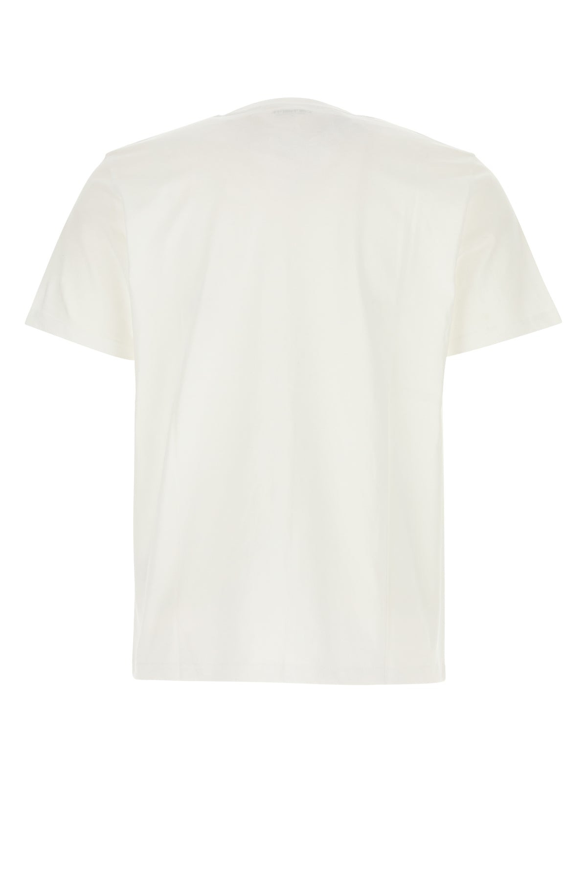 White cotton S/S Pocket T-shirt - 2