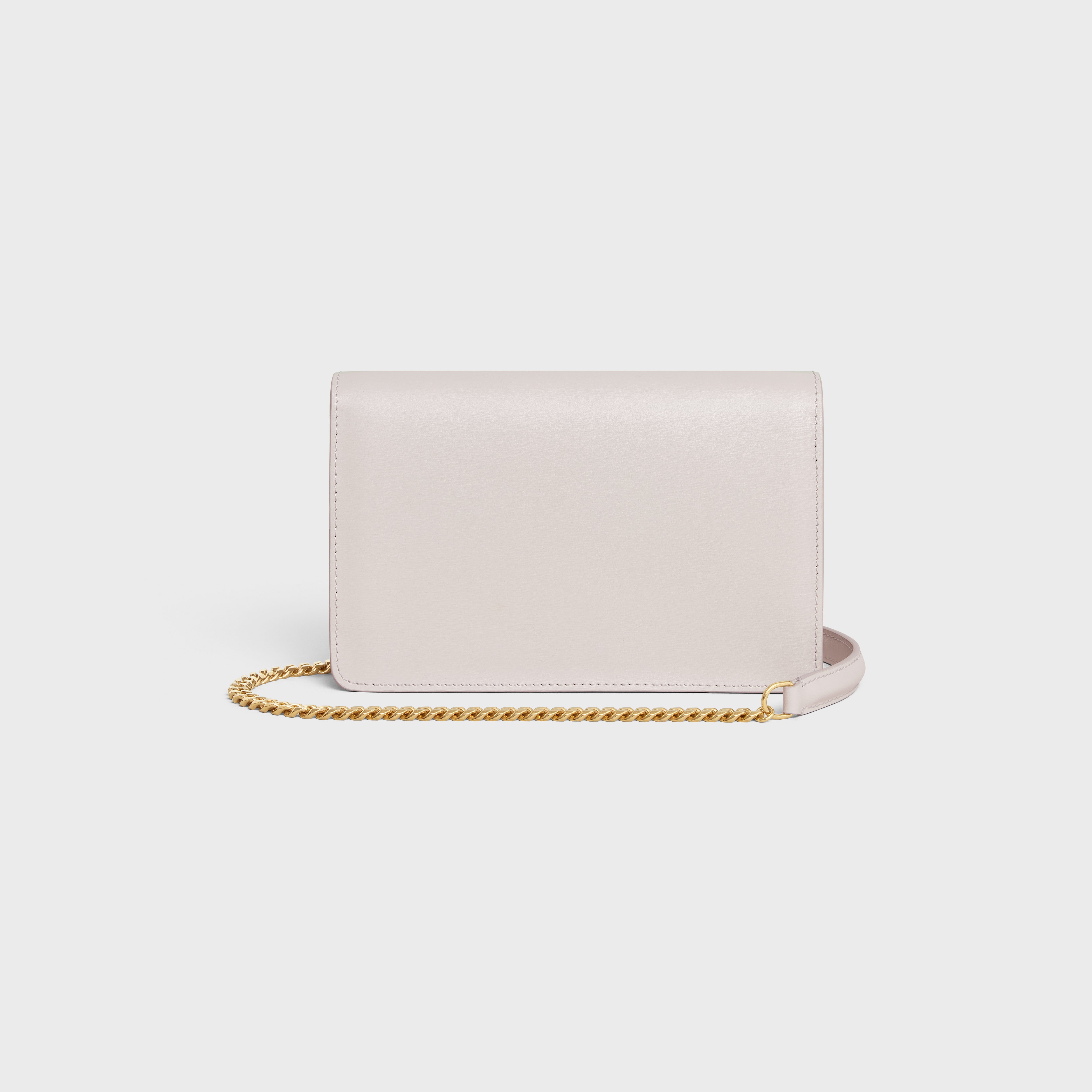 Wallet on Chain TRIOMPHE in Shiny calfskin - 3