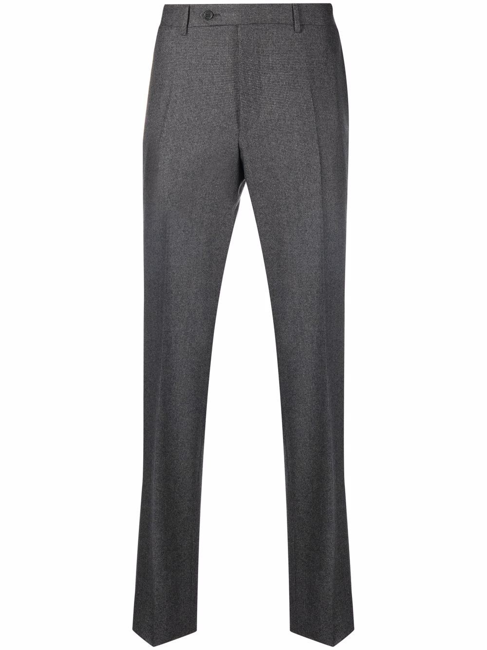 straight-leg tailored trousers - 1