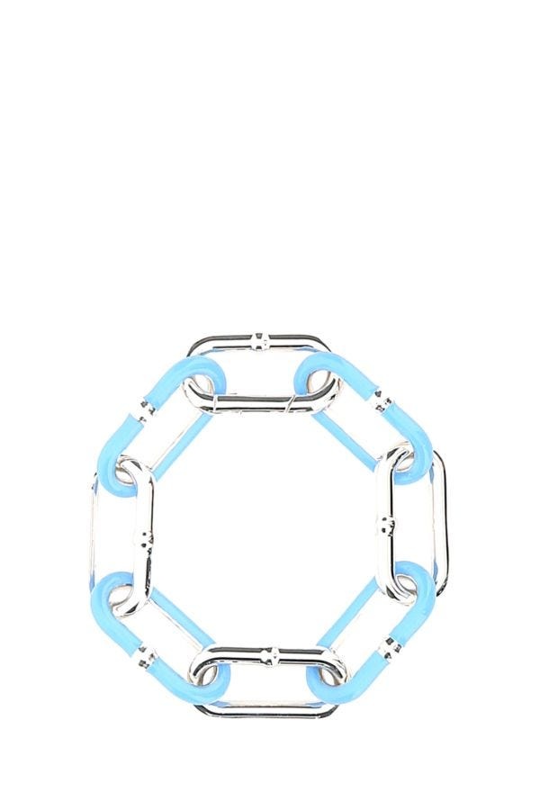 ブレスレット BOTTEGA VENETA Two-Tone Silver Chain Bracelet Bottega Veneta BOTTEGA VENETA Two-Tone Silver Chain Bracelet