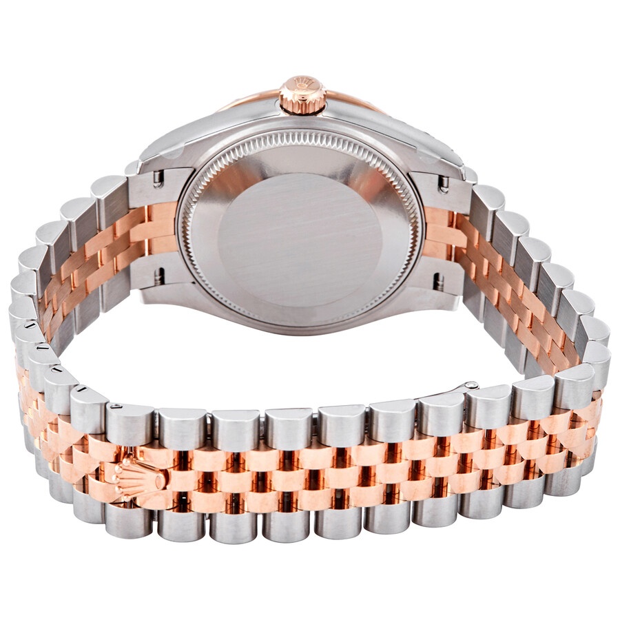 Rolex DateJust 31 Rose Dial Automatic Ladies Stainless Steel 18kt Everose Gold Jubliee Watch 278341P - 3