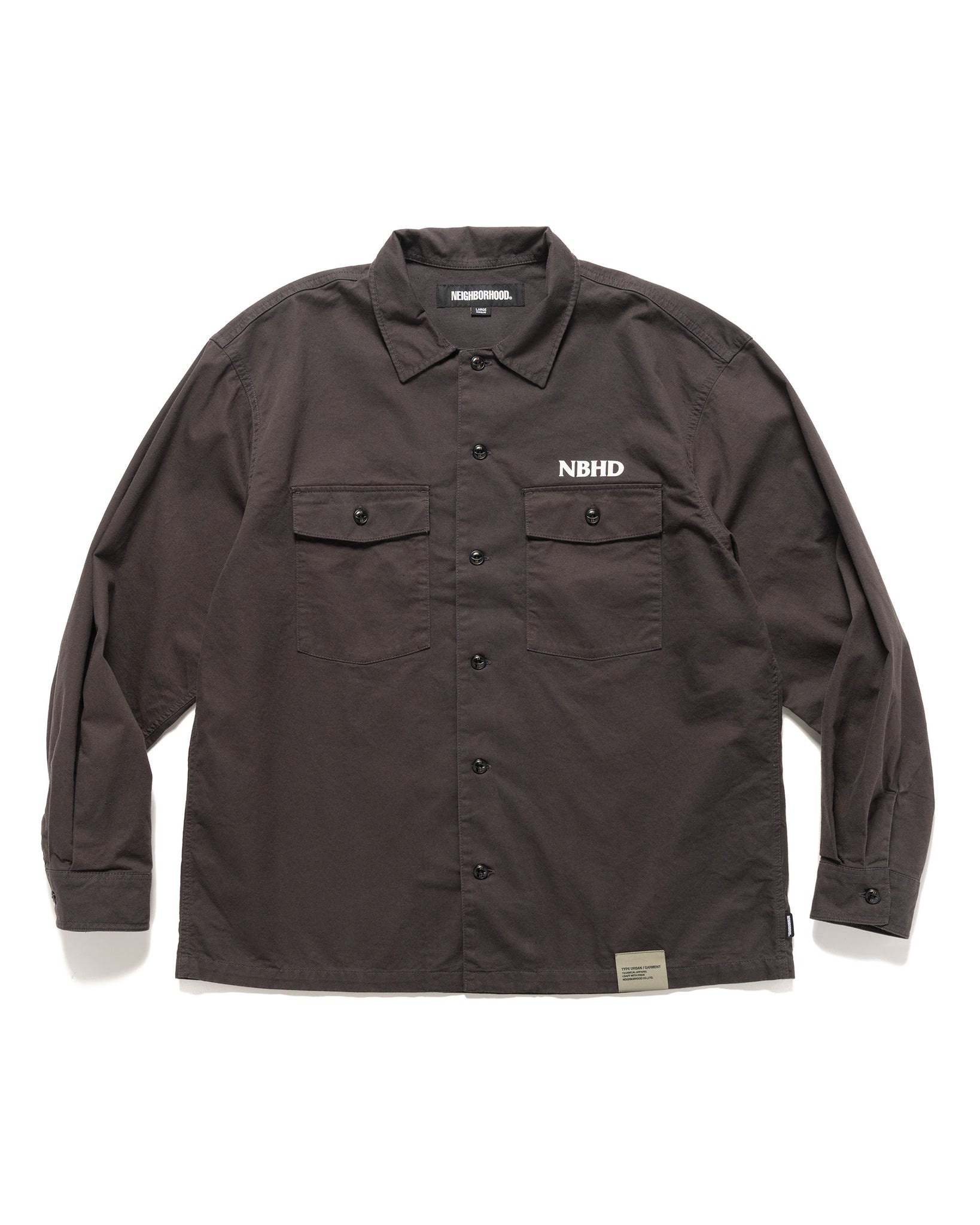 BDU Shirt LS Black - 1