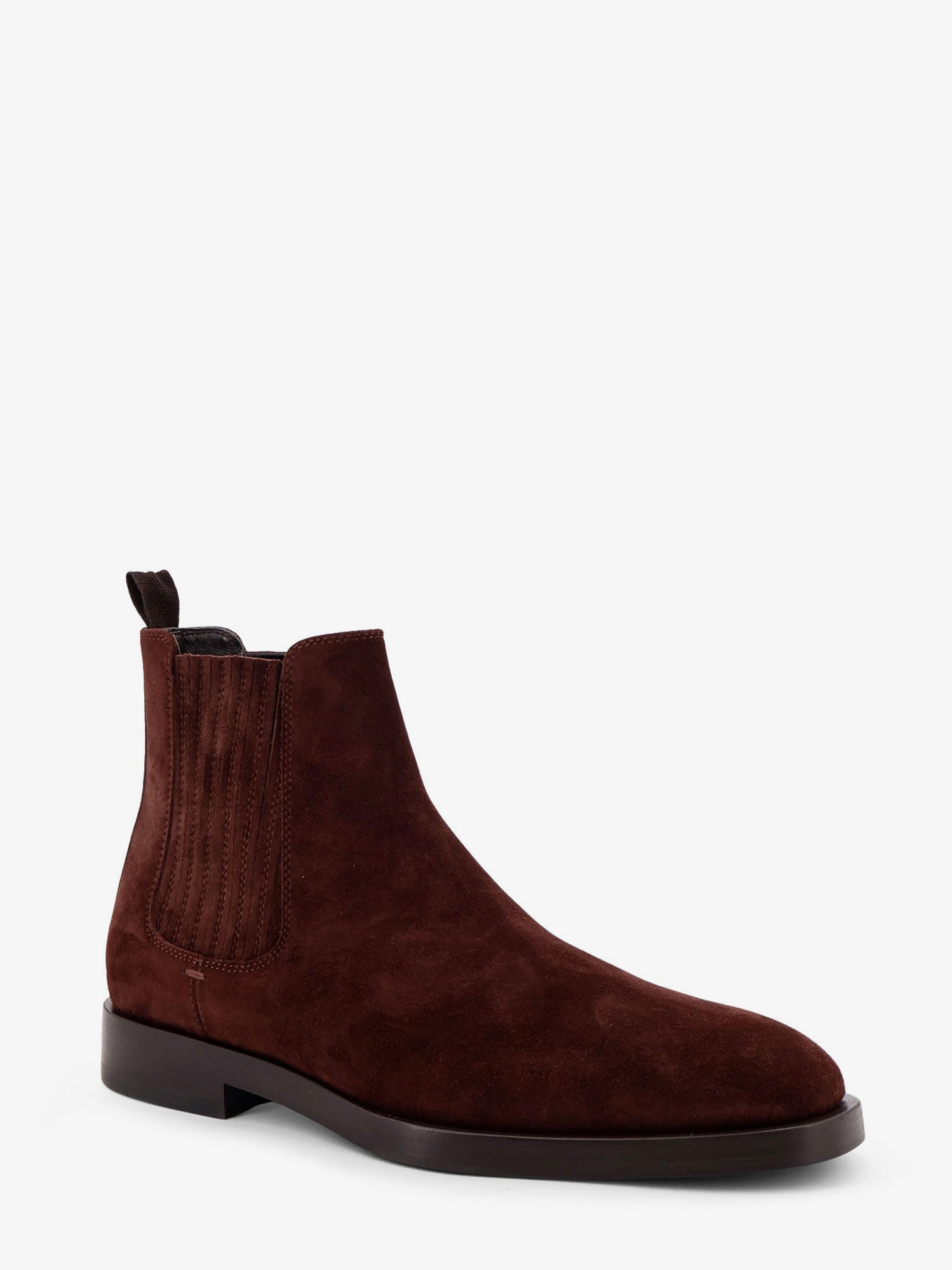 Brunello Cucinelli Chelsea Boot Suede Ankle Boots - 2