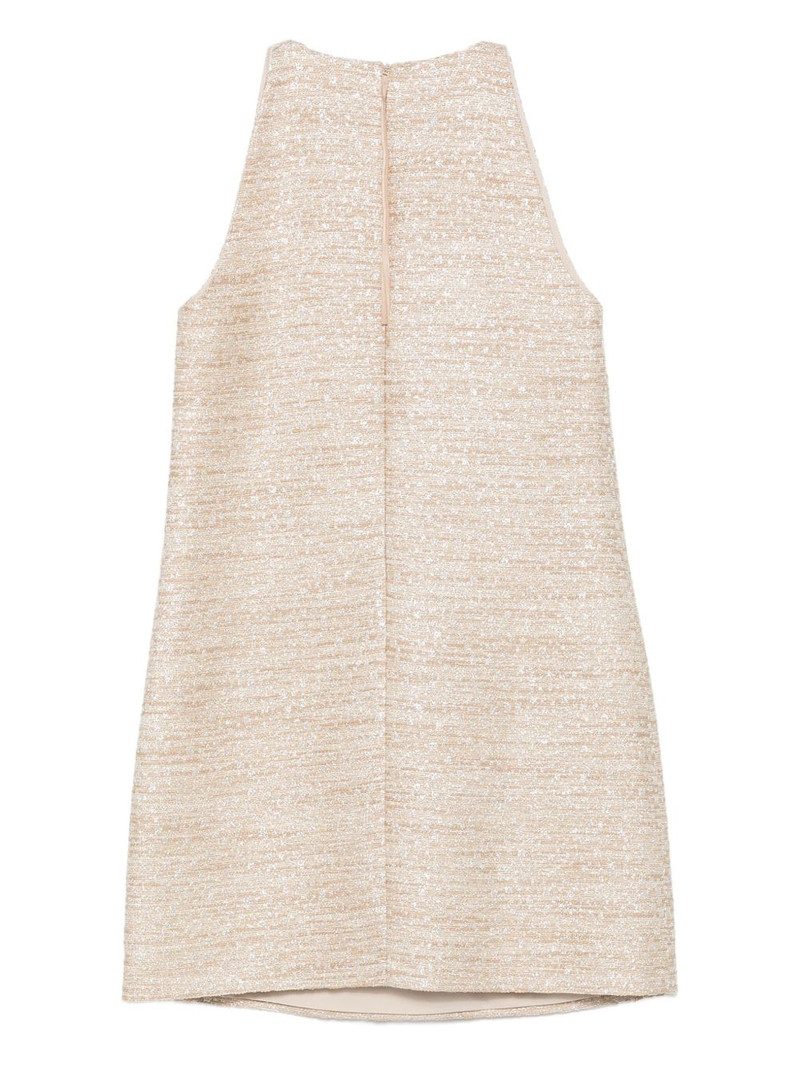 DOROTHEE SCHUMACHER halterneck tweed dress outlook