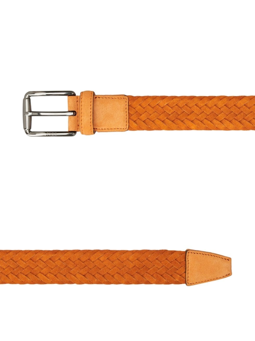 woven suede belt - 2