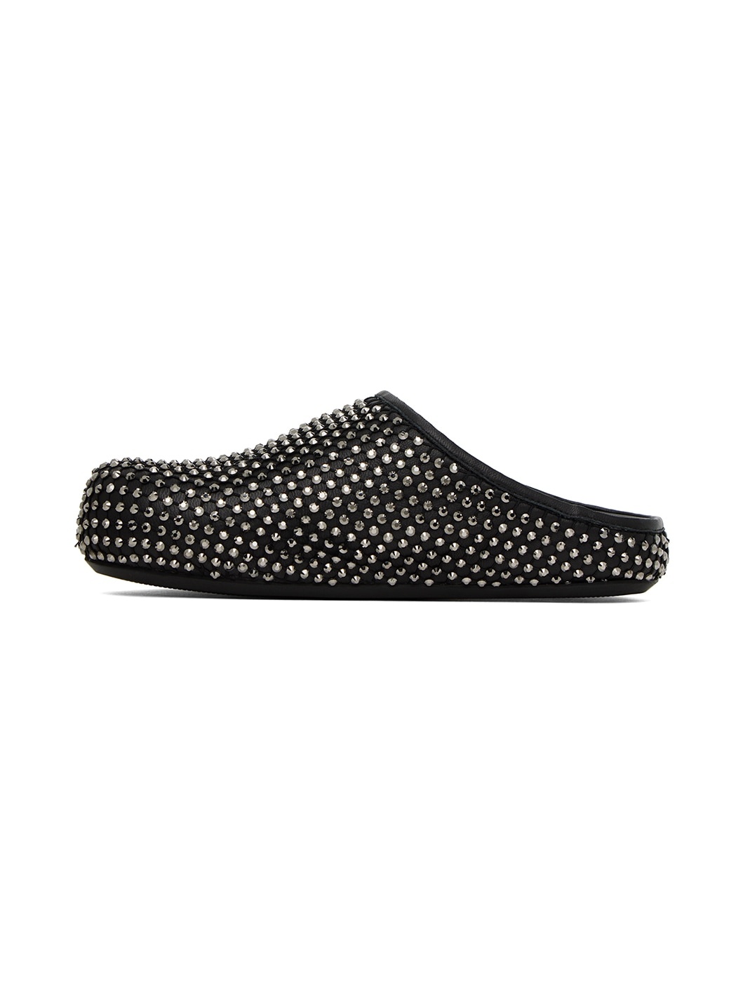 Black Fussbett Sabot Slippers - 3