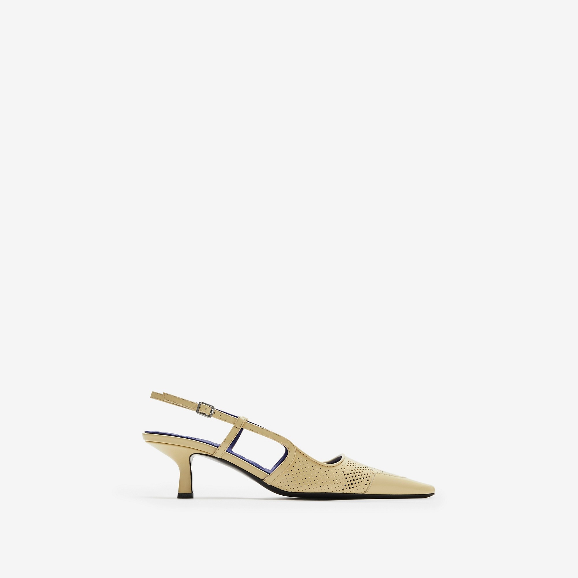 Leather Chisel Slingback Pumps​ - 1