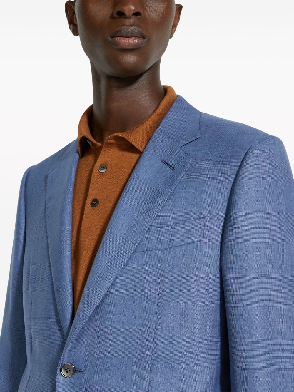 Centoventimila single-breasted wool suit - 4