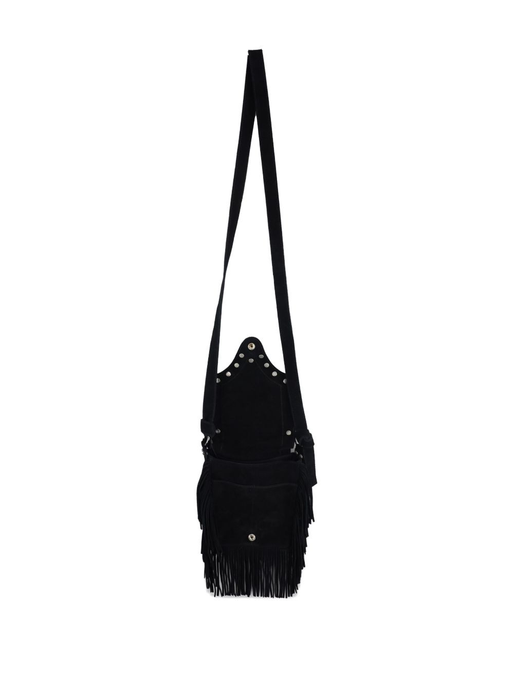 Castle Cowboy fringed messenger bag - 3