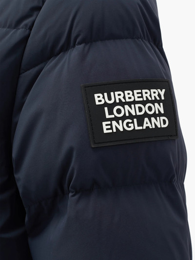 Burberry Eppingham belted down-filled puffer coat outlook