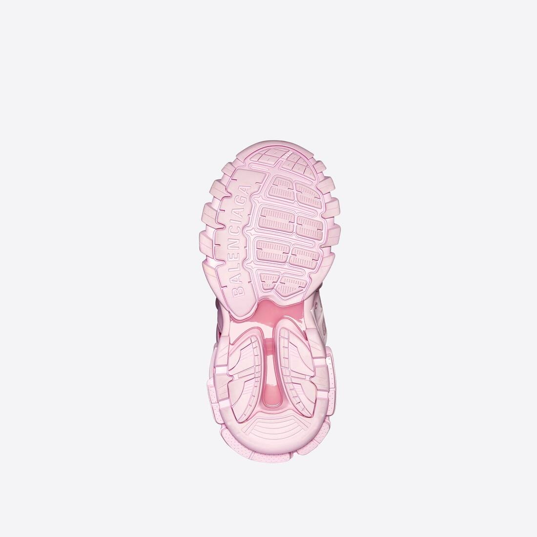 Women's Track Sneaker Fake Fur in Pink - 7