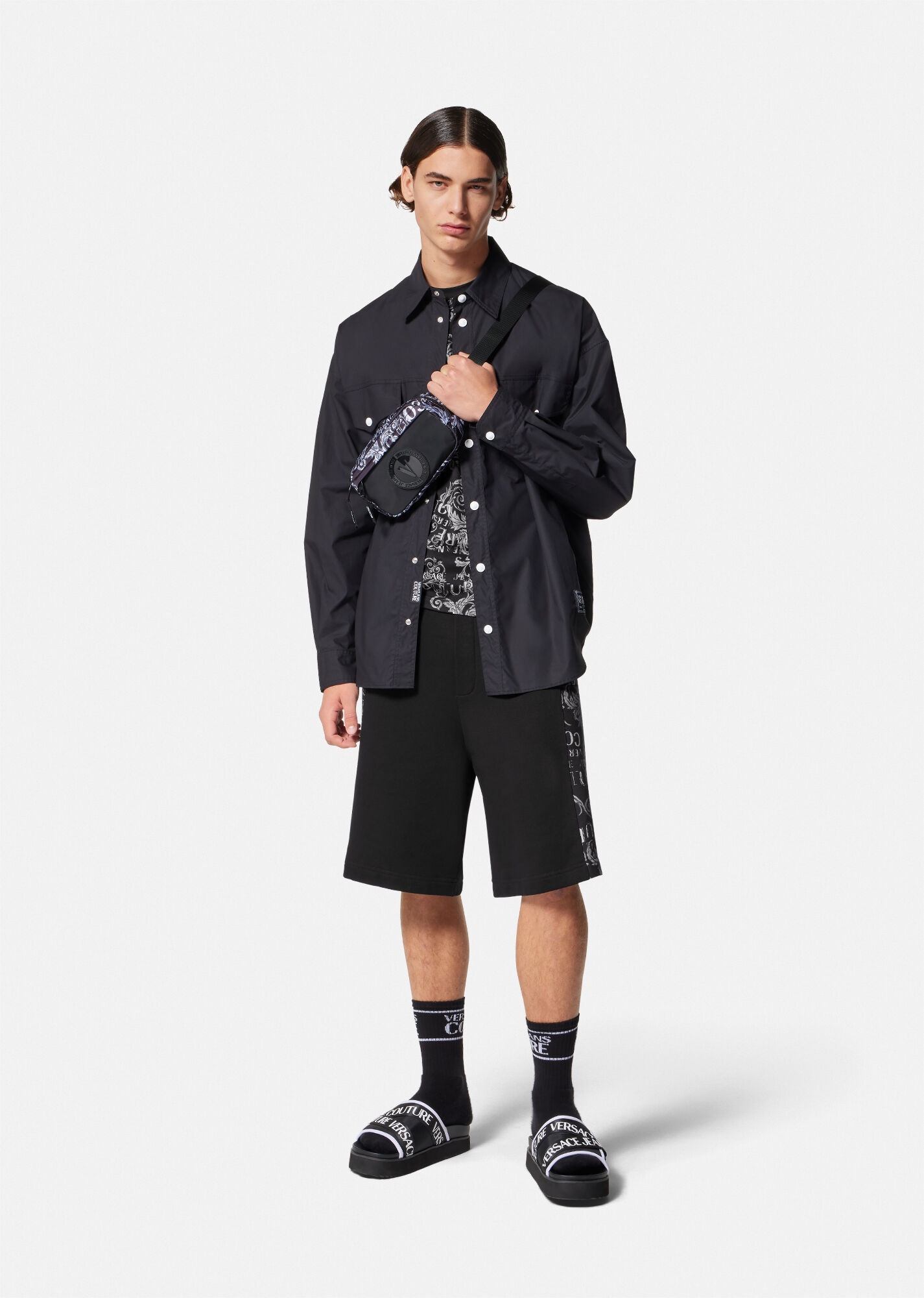 Logo Couture Sweat Shorts - 2