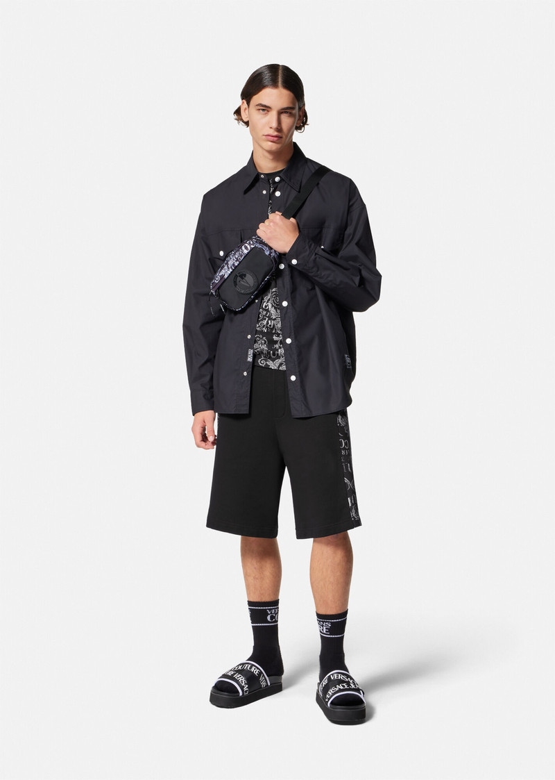 VERSACE JEANS COUTURE Logo Couture Sweat Shorts outlook