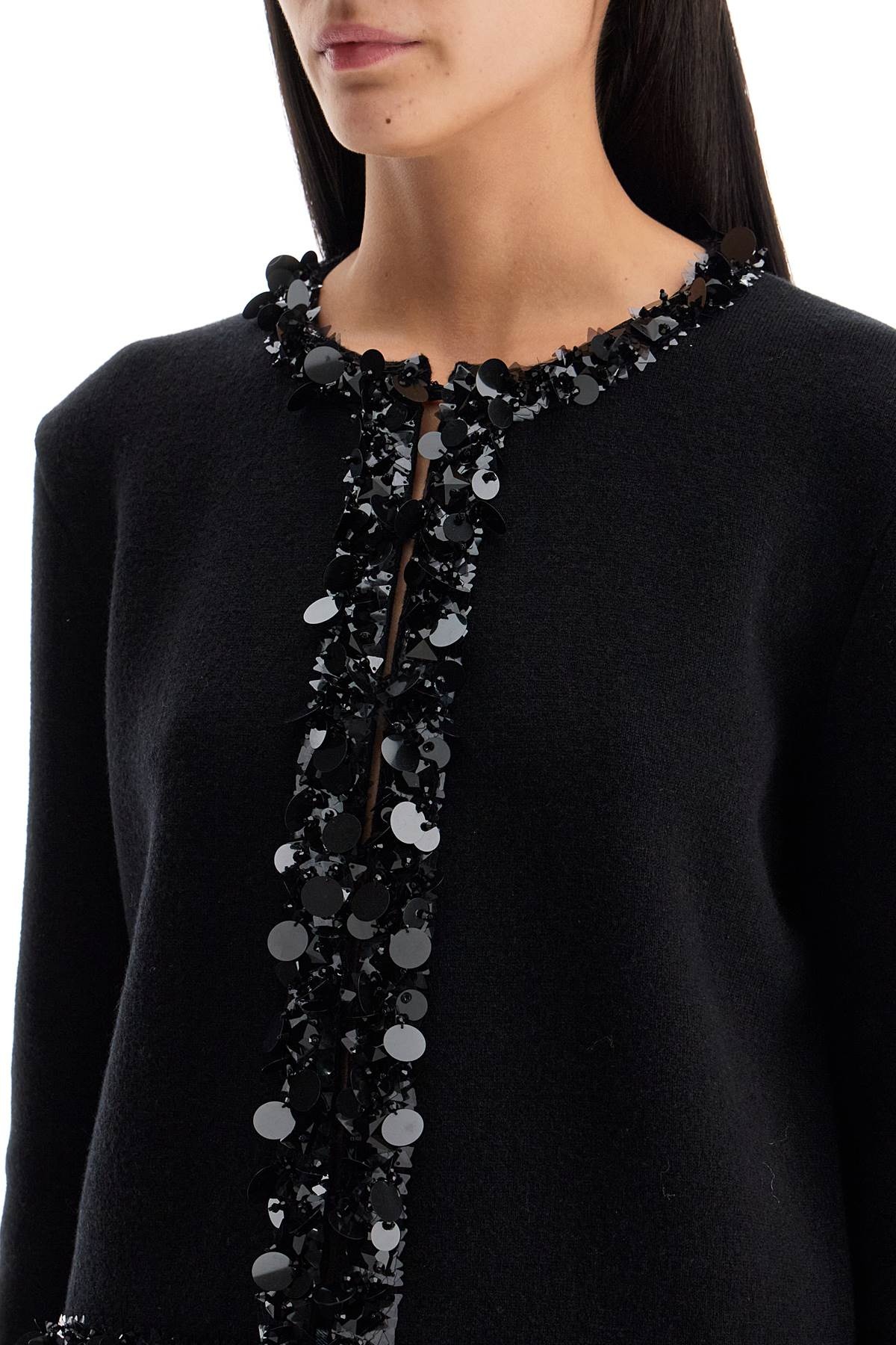 Tory Burch - Tory Burch beaded cardigan - 4