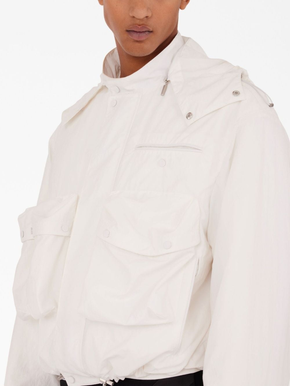 detachable-hood jacket - 6