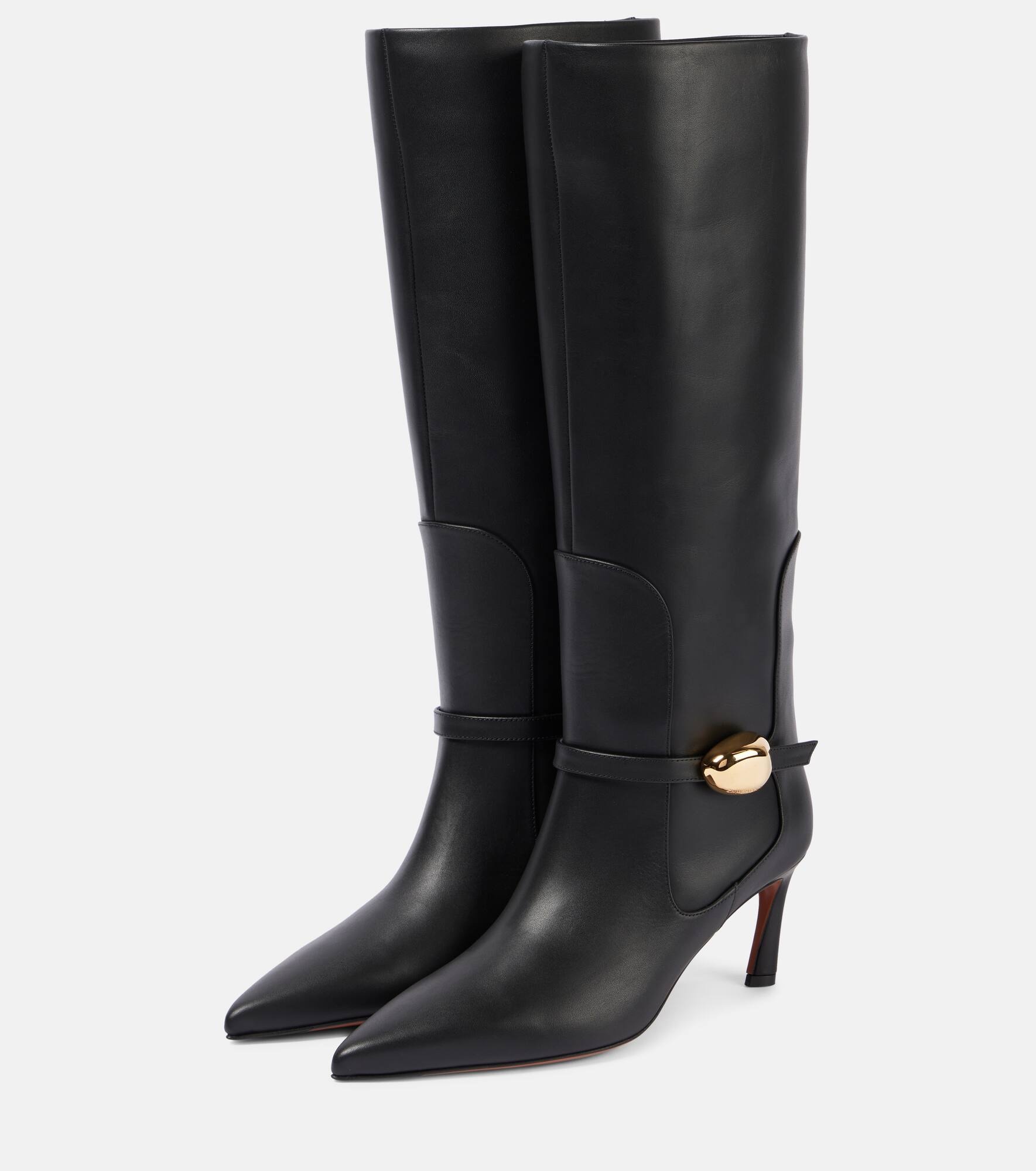 Harlow 65 leather knee-high boots - 3