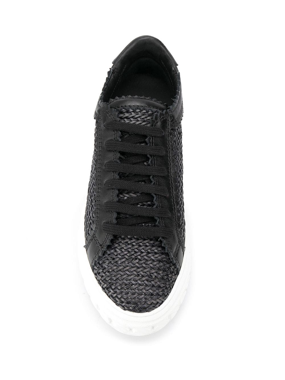woven off-road sneakers - 4