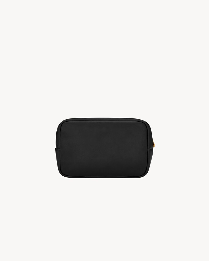 SAINT LAURENT CALYPSO COSMETIC POUCH IN LAMBSKIN outlook