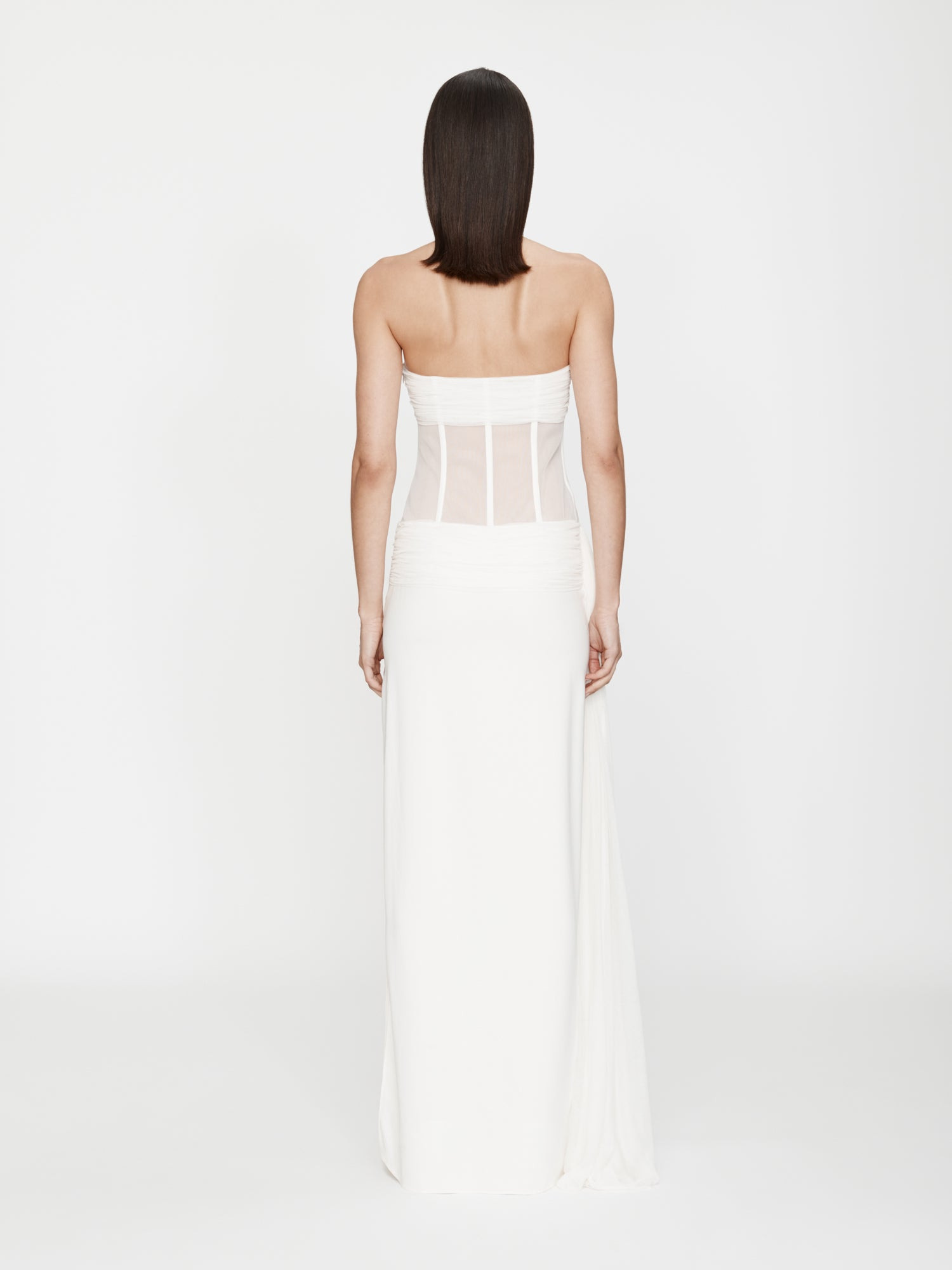 Veiled Corset Dress - 5