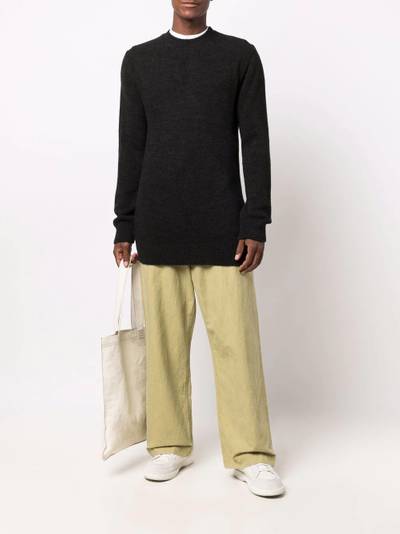 Comme des Garçons SHIRT crew-neck knitted jumper outlook