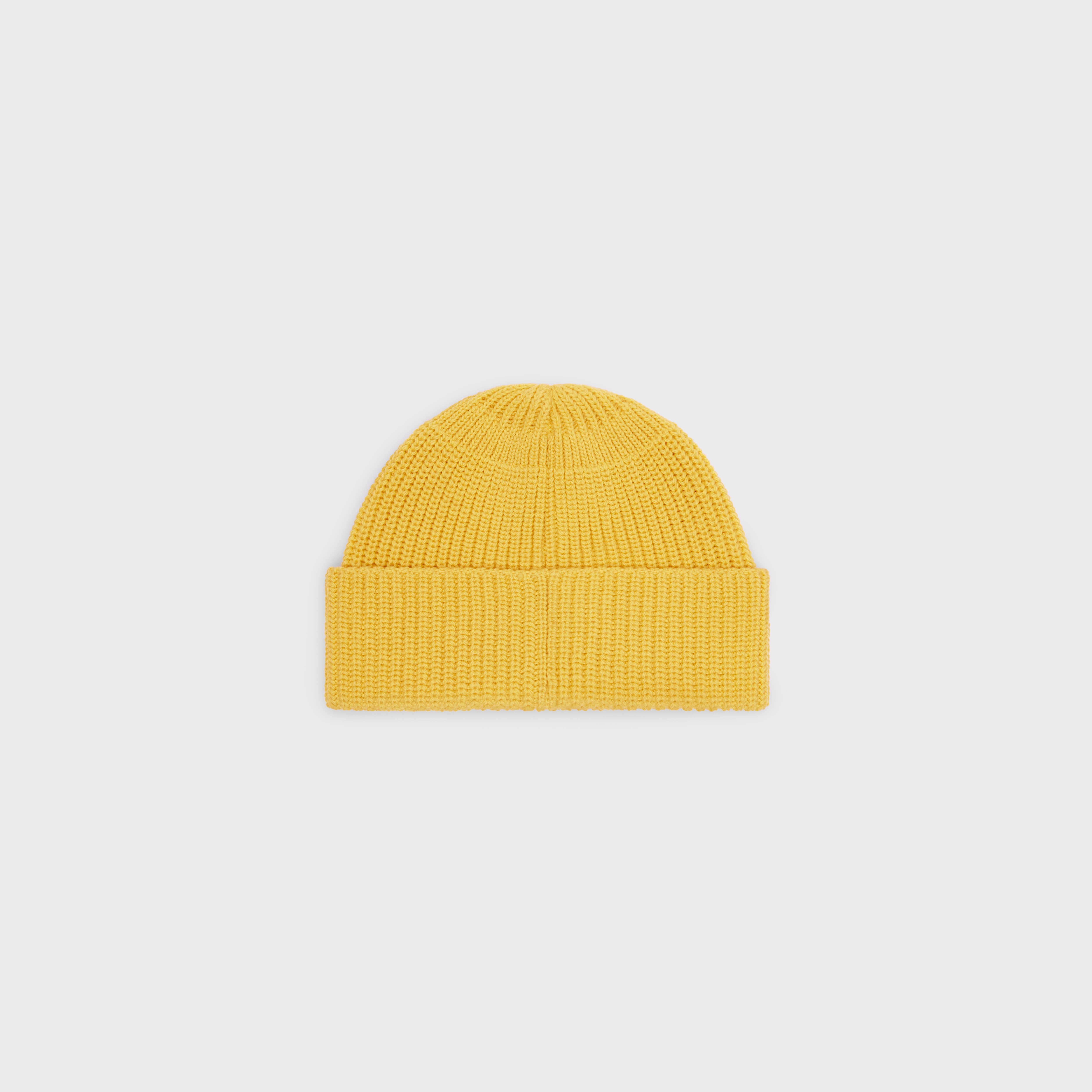 CELINE EMBROIDERED KNIT WOOL BEANIE - 3