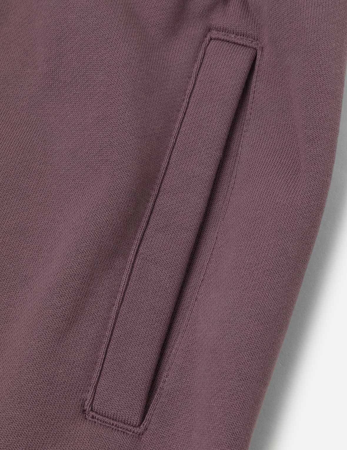 Washed Multi-pocket and Logos Print Straight Fit Sweatpants - 9