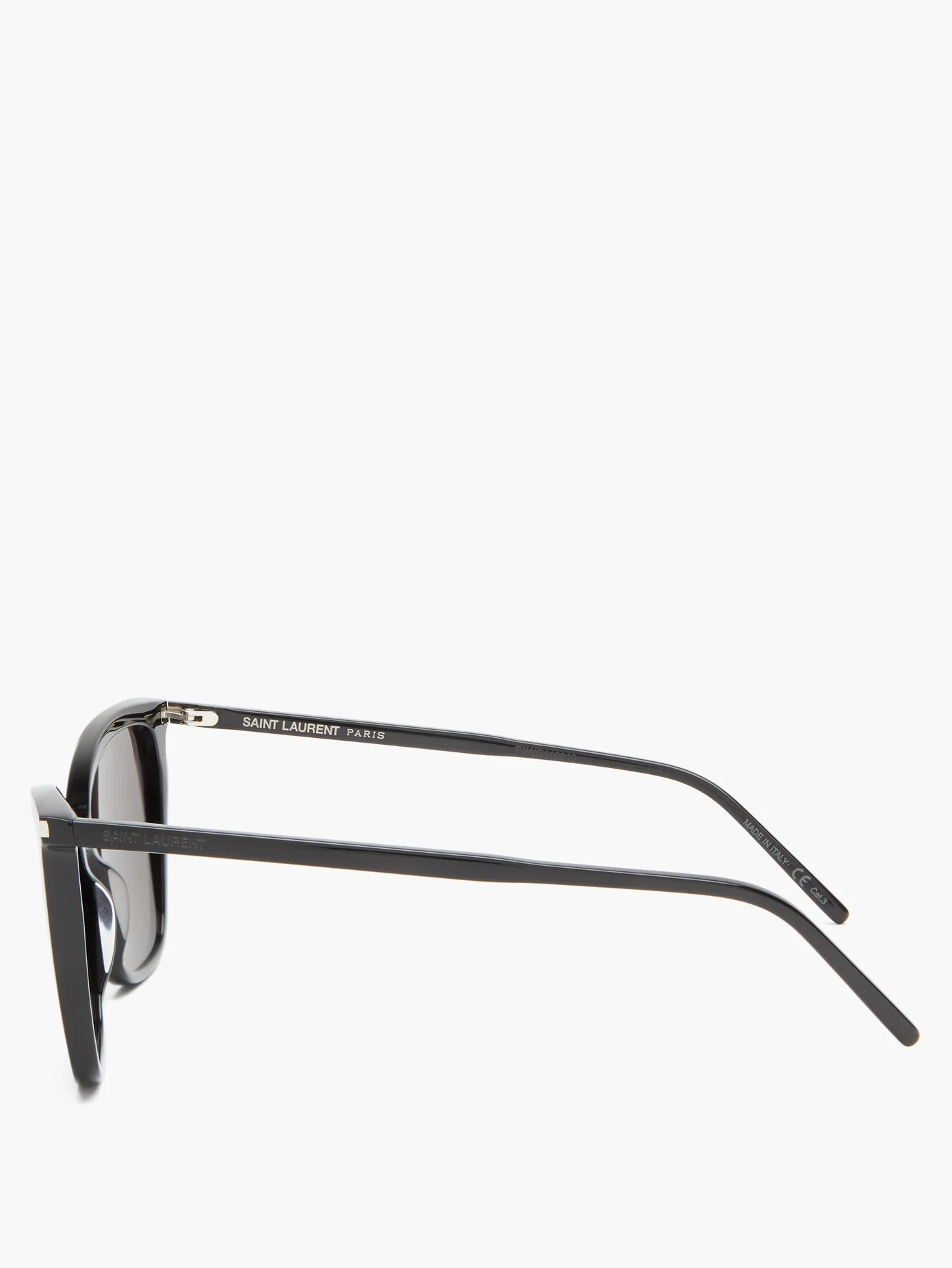 Oversized cat-eye acetate sunglasses - 3