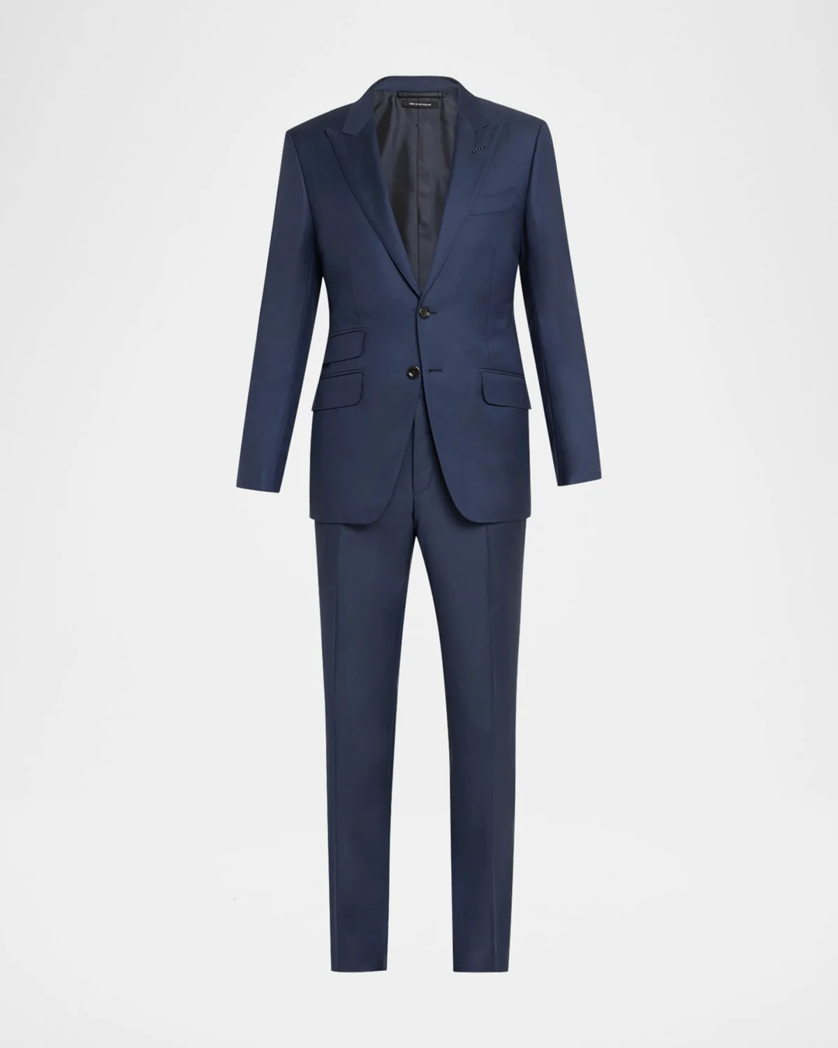 Men's Modern Fit Sharkskin Suit - 1