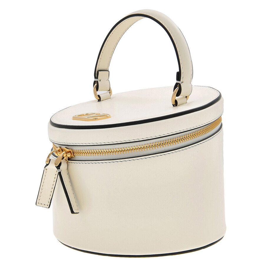Valentino V Logo Signature Leather Vanity Case - 3