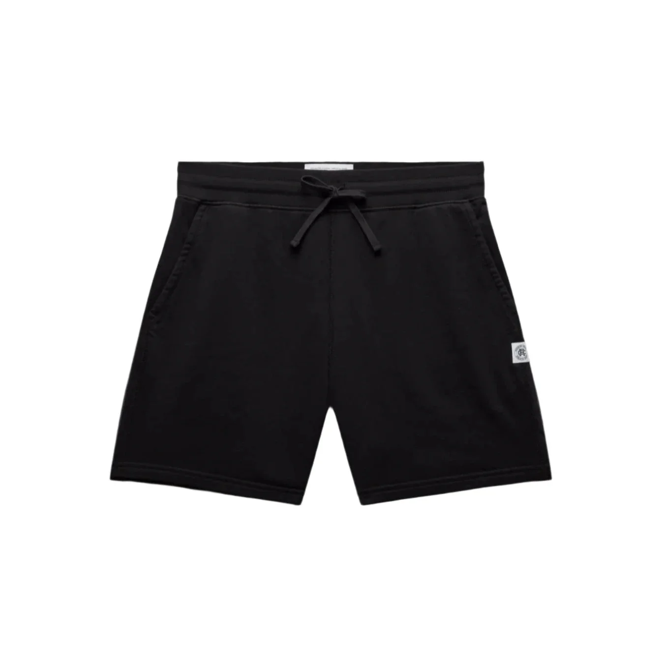 Lightweight Terry Standard Sweatshort 6" Black - 1