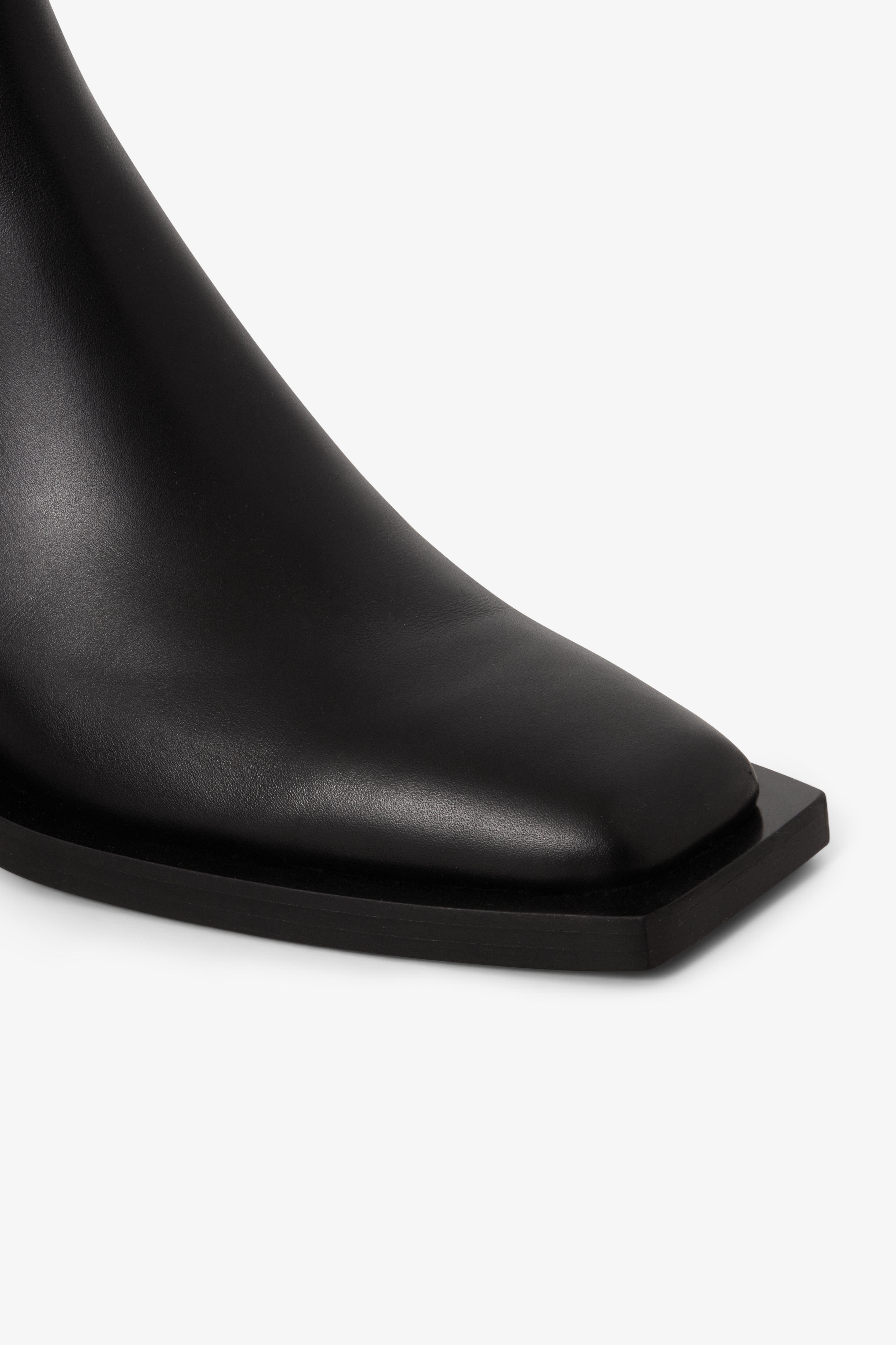 Square Toe Chelsea Boots - 4