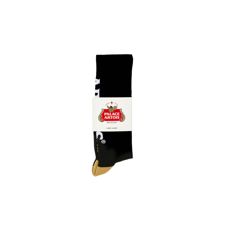PALACE PALACE STELLA ARTOIS COURT SOCK BLACK outlook