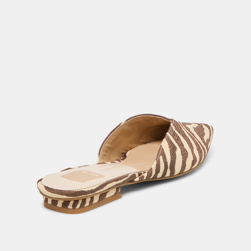 ELM FLATS BEIGE ZEBRA RAFFIA 5