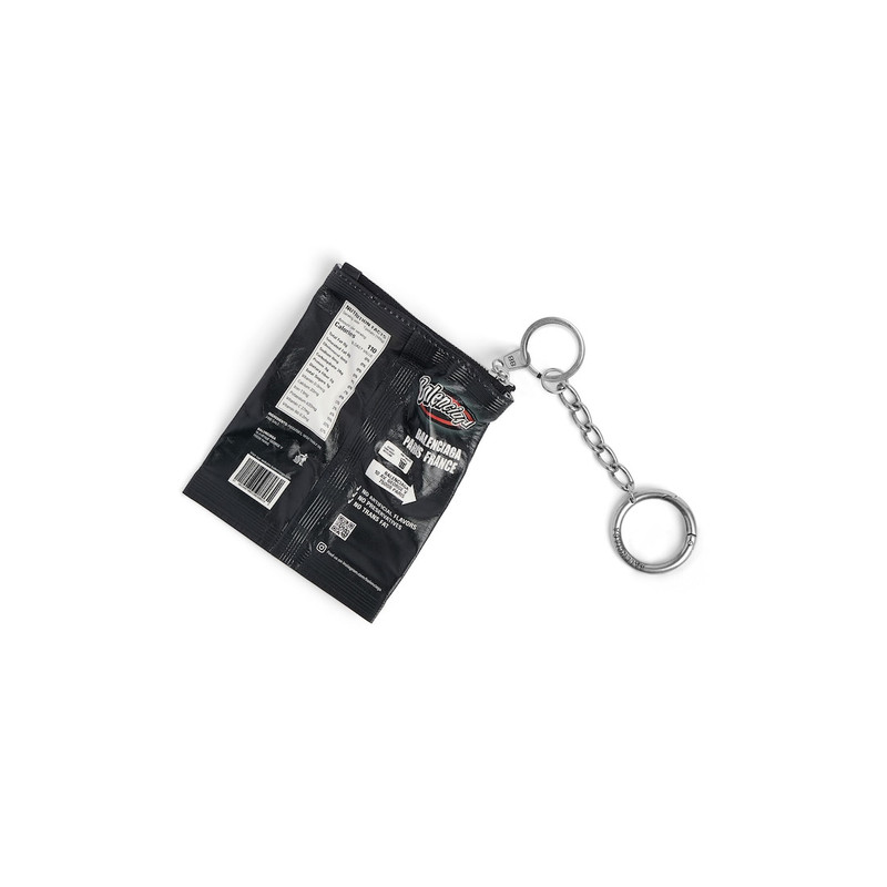 BALENCIAGA Charm/keychain Chips in Black outlook