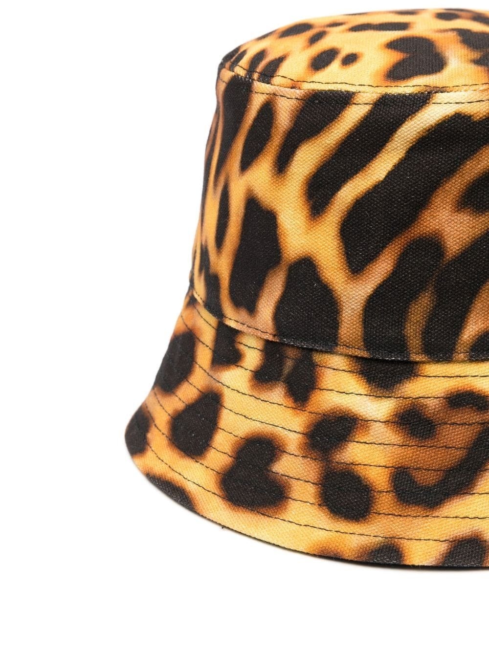 leopard-print bucket hat - 3