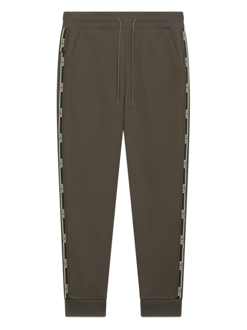 logo-tape track pants 1