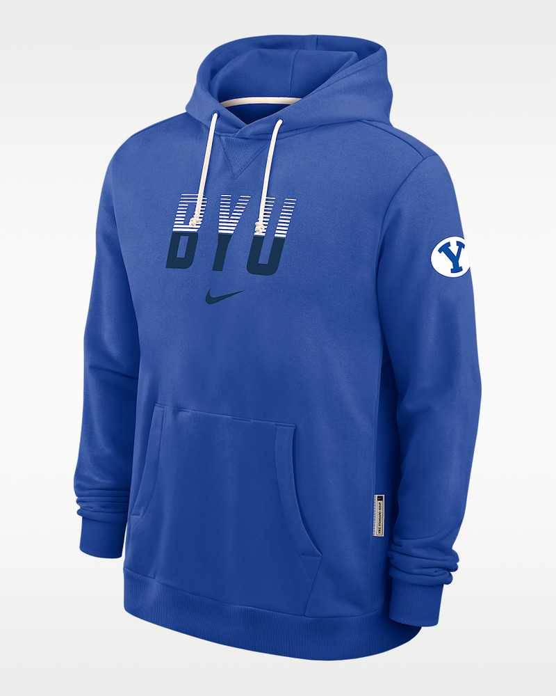 Nike Sideline (BYU) Men's Dri-FIT Sleeveless Pullover Hoodie 1